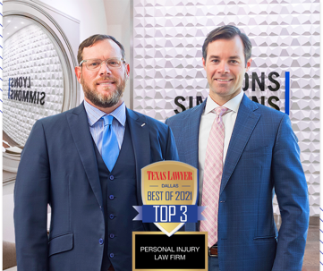 Attorney Michael Lyons and Attorney Chris Simmons